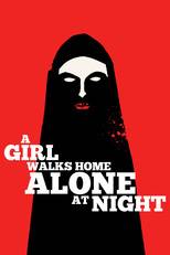 A girl walks home alone at night